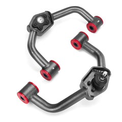 KSP PERFORMANCE front view of control arms showing fitment and finish benefits