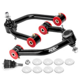 KSP upper control arms front view showing strong steel construction and improved handling