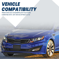 Kspeed grille installed on 2012 KIA Optima demonstrating exact fit