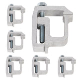 KUAFU front view of clamps showing complete kit and usability
