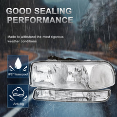 KUIPERAUTO chrome housing and clear lens close-up showing durability