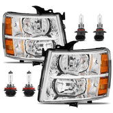 KUIPERAUTO front headlight assembly showing chrome housing and clear lens benefit: restored factory look