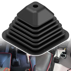 Kujunpao front view of rubber shifter boot showing fit and shape