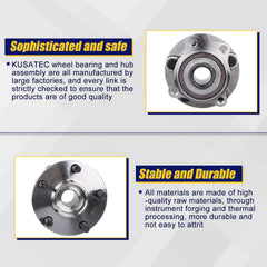 KUSATEC bearing seal close-up protecting against road contaminants