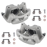 KUSATEC front caliper assembly showing mounting points and clean finish for reliable fit