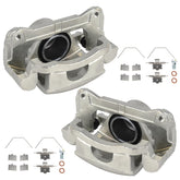 KUSATEC front caliper assembled front view showing durable construction and direct-fit benefit