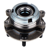 KUSATEC front hub assembly front view showing fit and lug pattern benefit