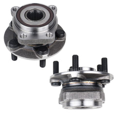 KUSATEC front hub assembly front view showing fit and strength