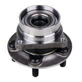 KUSATEC front hub assembly showing mounting face and secure fit benefit
