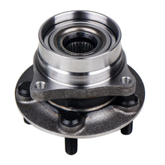 KUSATEC front hub assembly showing mounting face and secure fit benefit