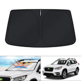 KUST front view on Subaru Ascent showing full windshield coverage and sun protection