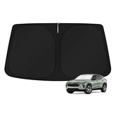 KUST front view showing perfect windshield fit and sun protection benefit