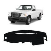 KUST front view of dash cover showing fit and clean finish for protection