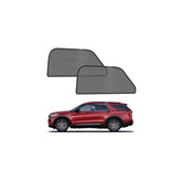 KUST rear window front view showing snug fit and privacy benefit