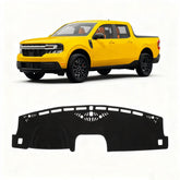KUST front fit on Maverick dashboard showing clean coverage and protection
