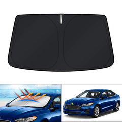 KUST front packaging showing model-specific Ford Fusion fit and clear benefit