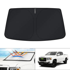 KUST front packaging showing custom-fit windshield cover and easy install benefit