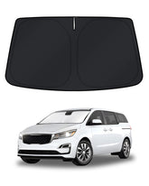 KUST front packaging showing product and Kia Carnival compatibility protecting interior