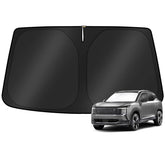 KUST front packaging showing custom-fit Nissan Kicks shade and clear benefits