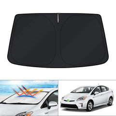 KUST front packaging showing custom Prius hatchback fit and easy install benefit