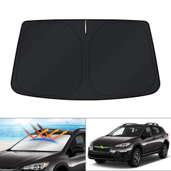 KUST front packaging showing model-specific Crosstrek fit and benefits