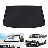 KUST front view showing full-fit windshield coverage and instant sun protection