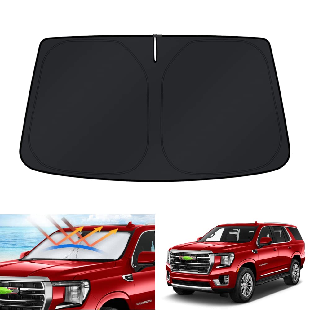 KUST front packaging showing full windshield shade and fit benefits