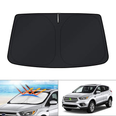 KUST front packaging for Ford Escape shade showing fit and model compatibility benefits