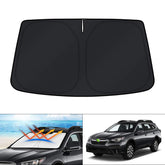 KUST installed on Subaru Outback windshield protecting interior from heat
