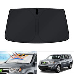KUST front view showing full windshield coverage and fit benefit