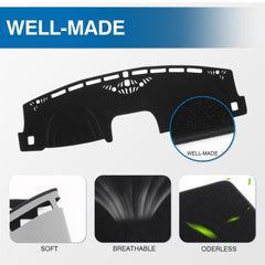 KUST installed on Maverick dashboard reducing windshield glare and shine