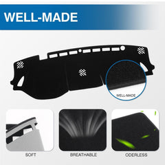 KUST installed on Subaru Outback dashboard enhancing visibility and hiding wear