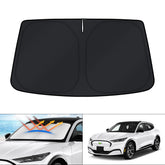 KUST windshield cover front view showing full-fit protection and clean finish