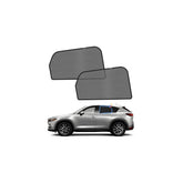 KUST rear window front view showing custom fit and privacy benefit