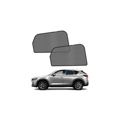 KUST rear window front view showing custom fit and privacy benefit
