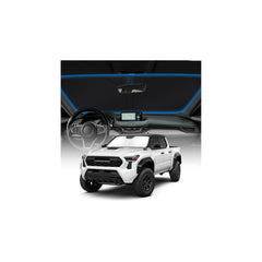 KUST front packaging showing custom Tacoma fit and protection