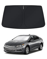 KUST windshield front view fitted on Chevy Volt protects interior from sun