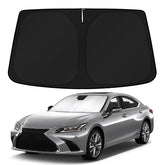 KUST front view fitted on Lexus ES windshield showing full coverage and protection
