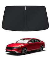 KUST front view on Accord windshield showing full coverage and sun protection