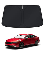 KUST front view on Accord windshield showing full coverage and sun protection