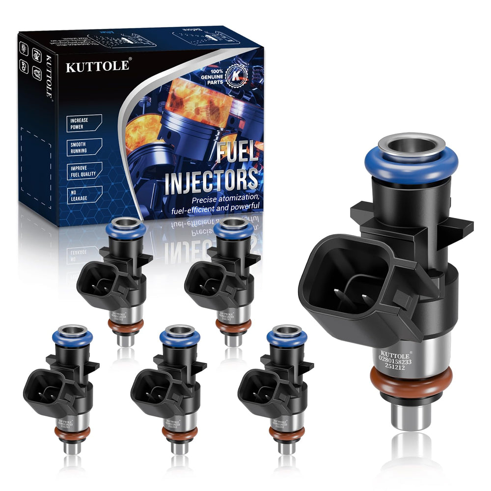 KUTTOLE injector front view showing neat fit and OEM-style shape for easy replacement
