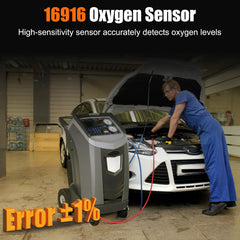 KVZKVZ sensor installed in Robinair unit restoring reliable oxygen readings
