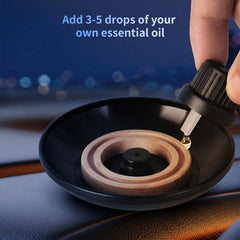Kwak's birch aroma ring with refills showing refillable system and customization benefit