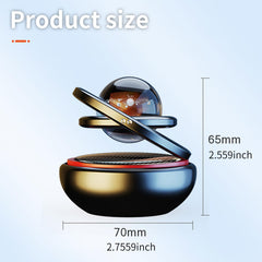 Kwak’s crystal globe close-up highlighting clear finish and calming visual detail
