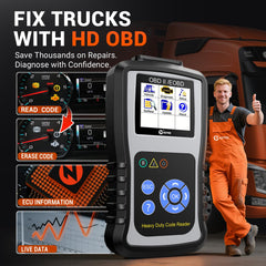 KZYEE KC601 adapters and cables laid out for broad truck protocol compatibility