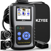 KZYEE KC601 front display showing codes and clear results for quick diagnosis