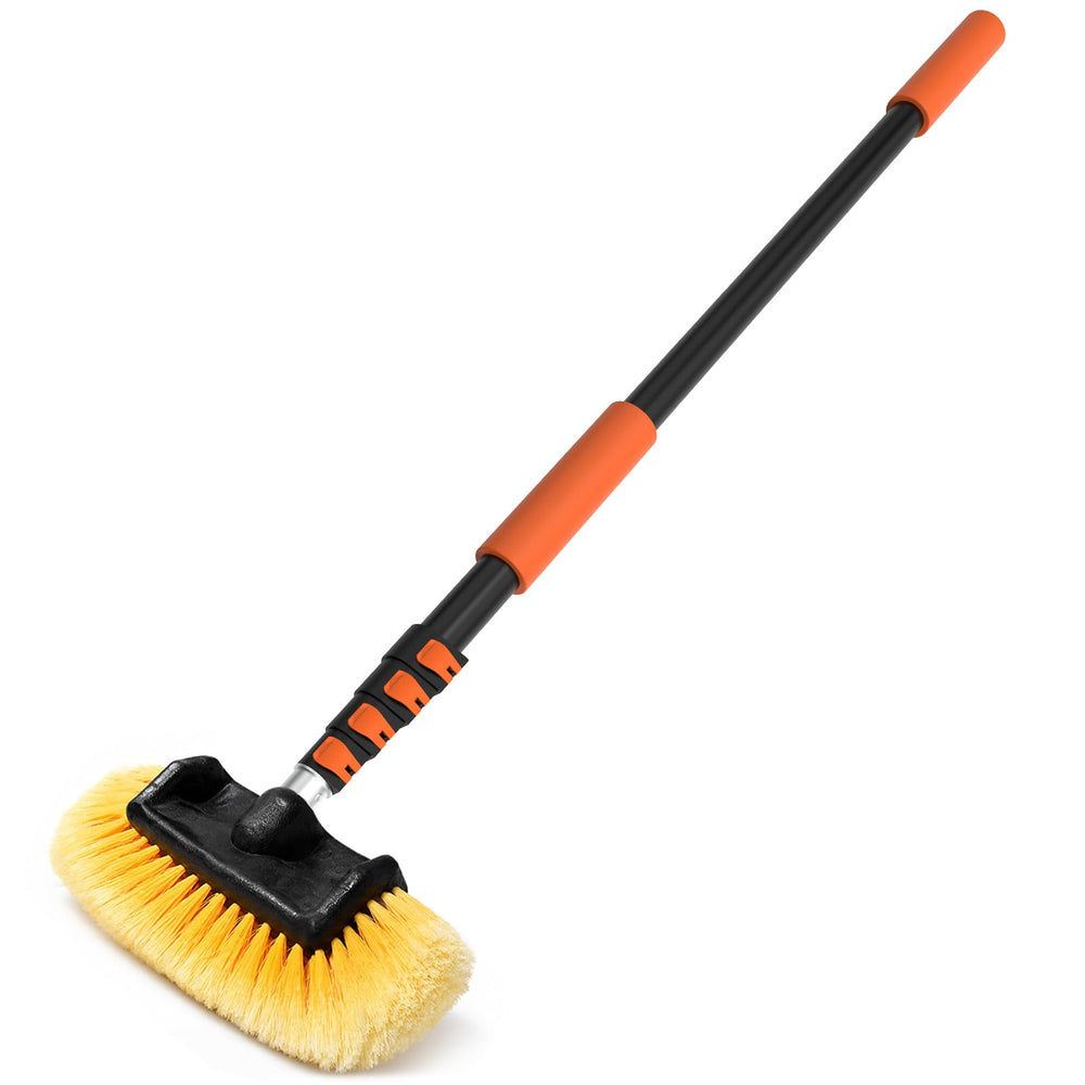 LAANPOLE front view showing brush head for full-coverage cleaning