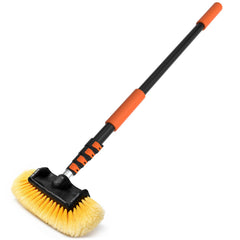 LAANPOLE front view showing brush head for full-coverage cleaning