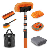 LAANPOLE long handle front view showing reach and stability benefit