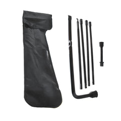 LABLT front view of lug wrench kit showing complete replacement set and quick fit